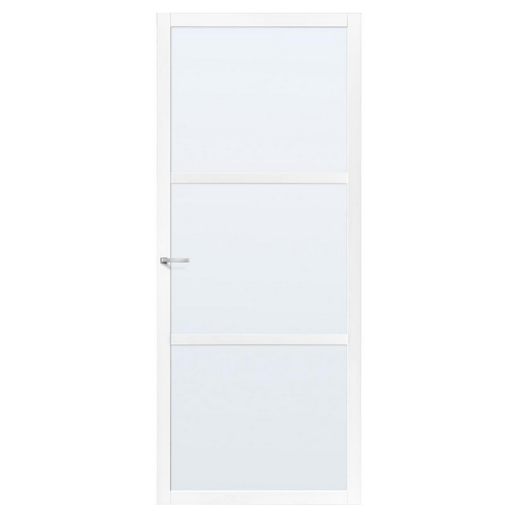 Outlet Artikel: Binnendeur Skantrae Slimseries SSL 4423 Nevelglas 231.5x93cm Stomp